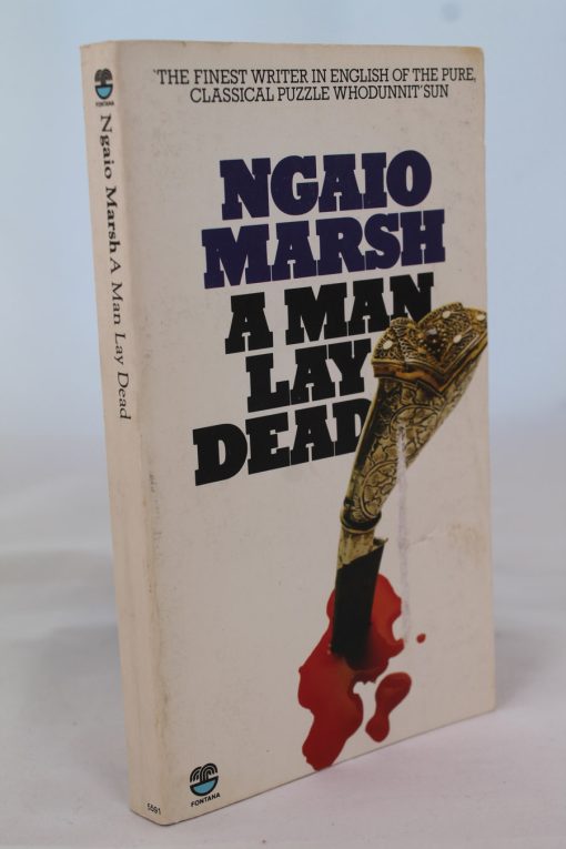 A Man Lay Dead by Ngaio Marsh 1 front