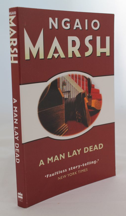 A Man Lay Dead by Ngaio Marsh front